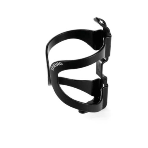 Soporte Caramañola Spring Plástico Frontal Negro - Zefal
