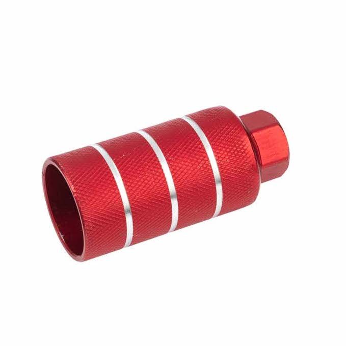 Soporte de Pie Grafilado Grande HX-Y06-09 Aluminio Rojo Soporte de Pie Grafilado Grande HX-Y06-09 Aluminio Rojo