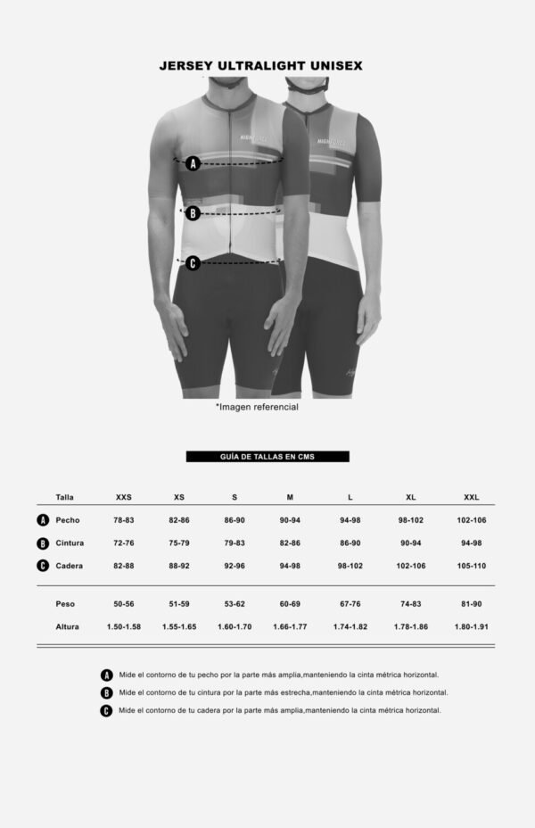 Jersey Ultralight 2.0 Unisex Fit Ajustado Rojo - High Force