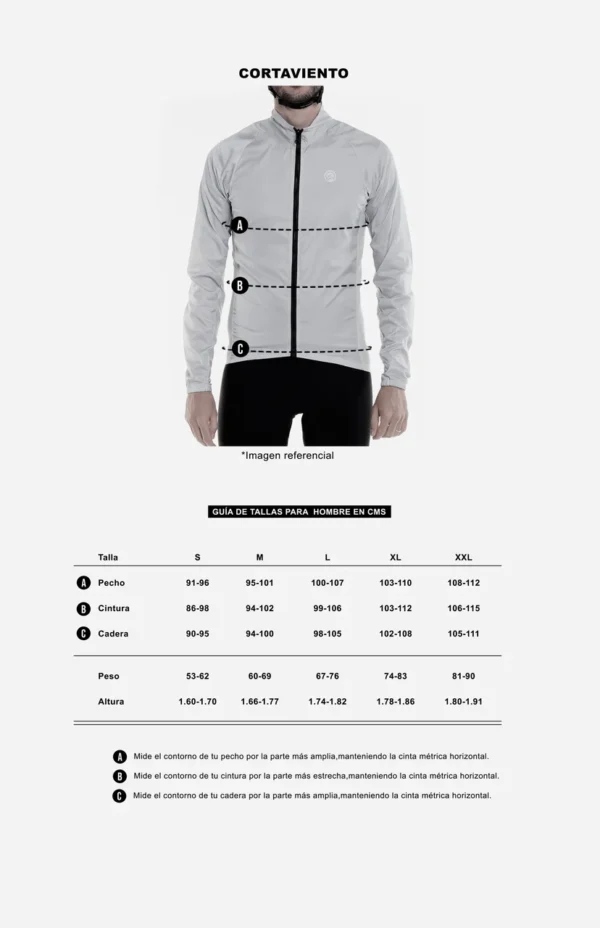 Chaqueta Cortaviento  Semi Impermeable Negra - High Force