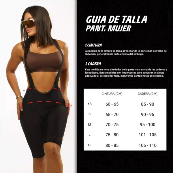 Licra de Entrenamiento Negra Dama - Eleven