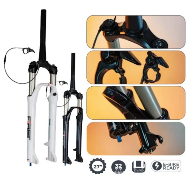 Tenedor First 650B Trl 27.5P Cónico 100Mm Disco 28.6Mm Rst