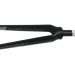 Tenedor Ruta 700" Aluminio Cetus Negro Optimus
