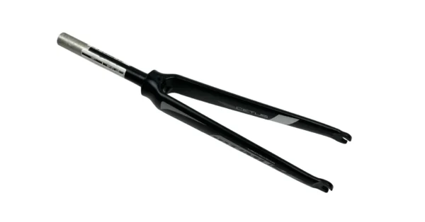 Tenedor Ruta 700" Aluminio Cetus Negro Optimus