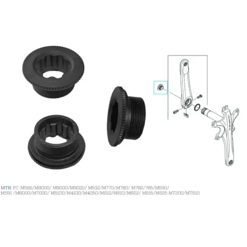Tornillo Biela Fc-M582 Shimano