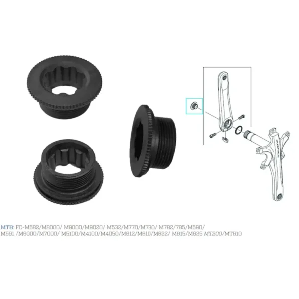 Tornillo Biela Fc-M582 Shimano