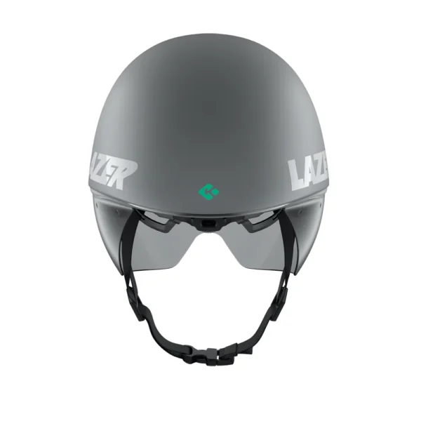 Casco Tri/Contra Reloj Volante Kc Plateado - Lazer