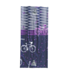 Cuello Estampado Spandex/Capriati Morado - FELIX