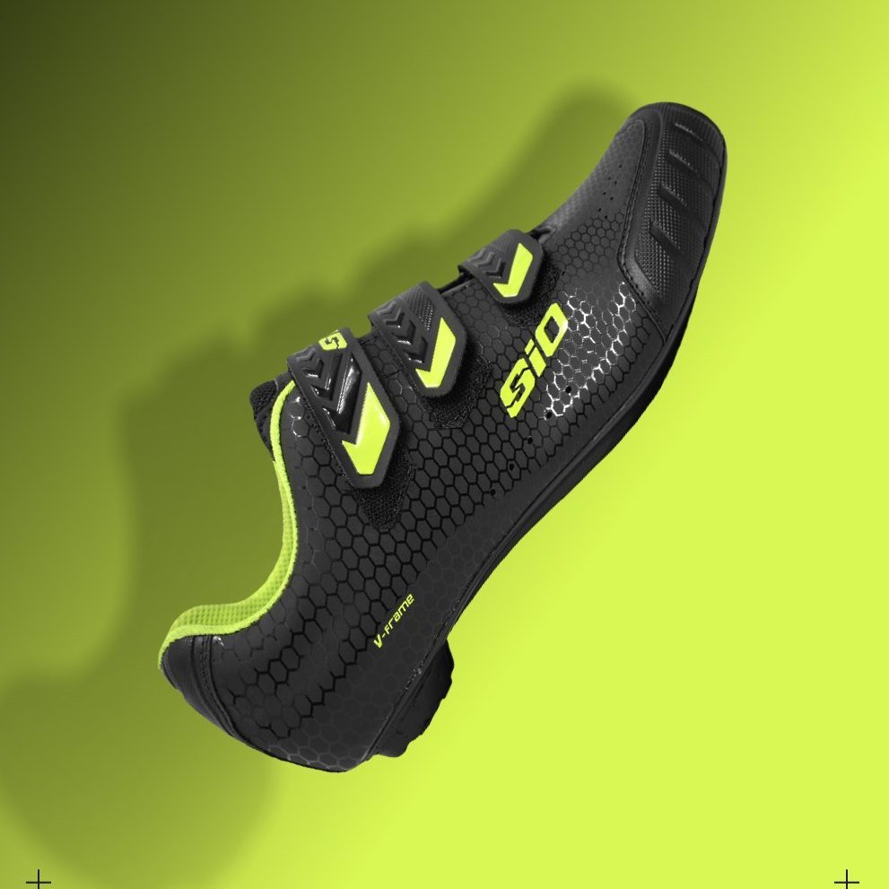 Zapatilla X3 Ruta Negra/Verde - Sio