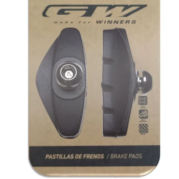 Zapatas Para Freno De Pinza Ruta 50Mm  R-450 Negro Gw