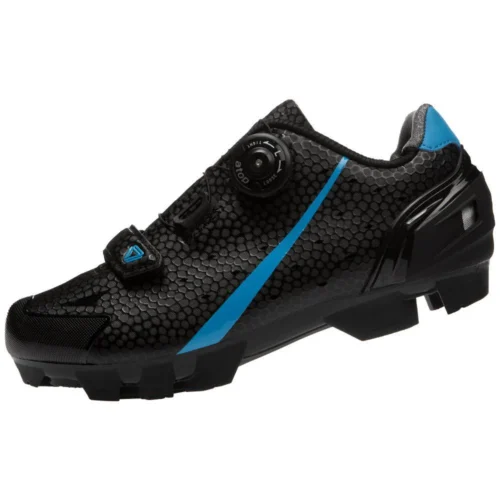 Zapatillas Mtb Warrior Negras/Azules - Gw