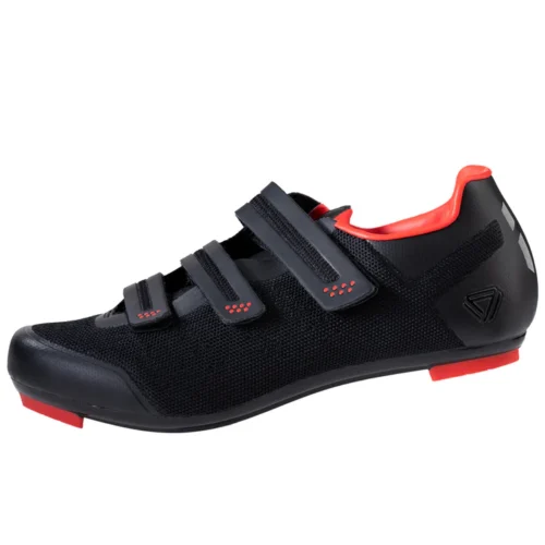 Zapatillas Ruta RD Knit Straps Negro/Rojo - GW