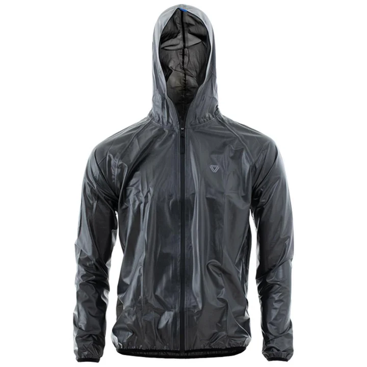 Chaqueta Impermeable Hombre Rain Block Negra - Gw