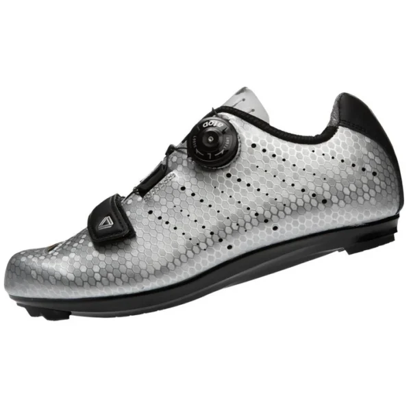 Zapatillas Ruta Snake Plateado - GW